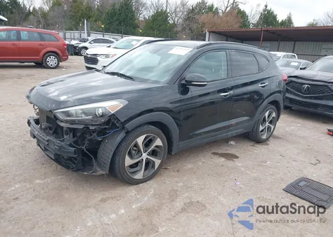 2016 Hyundai Tucson Limited из США, поврежденный, VIN KM8J33A21GU128310